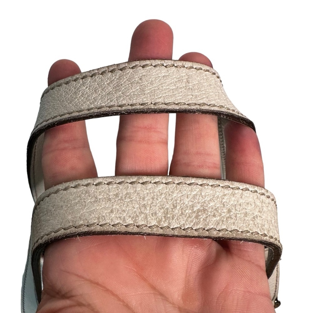 Gucci | Abbey Leather D Ring Ivory Tote Shoulder Bag - Picture 9 of 16